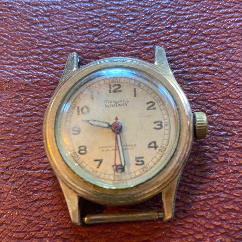 Munwill Military watch works well as pictured